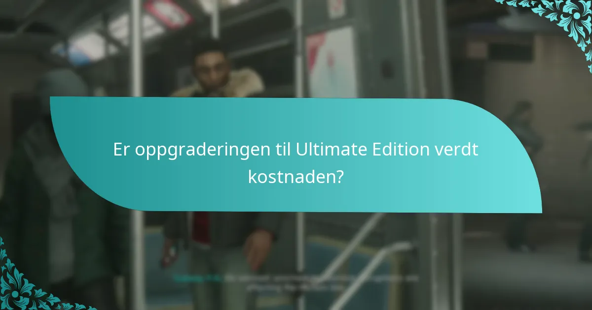 Hvordan skiller spillopplevelsen seg mellom de to utgavene?