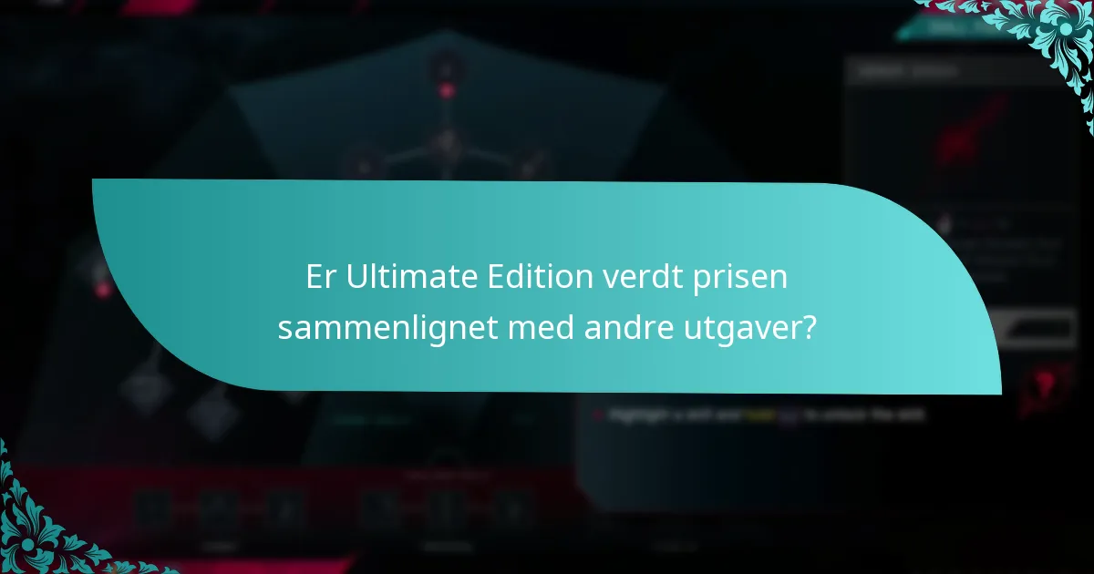 Hvordan presterer Ultimate Edition på forskjellige konsoller?