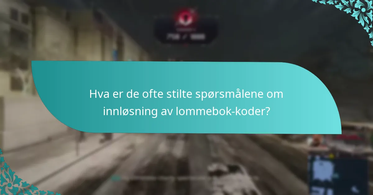 Hvilke vanlige problemer oppstår under innløsningsprosessen for lommebok-koder?