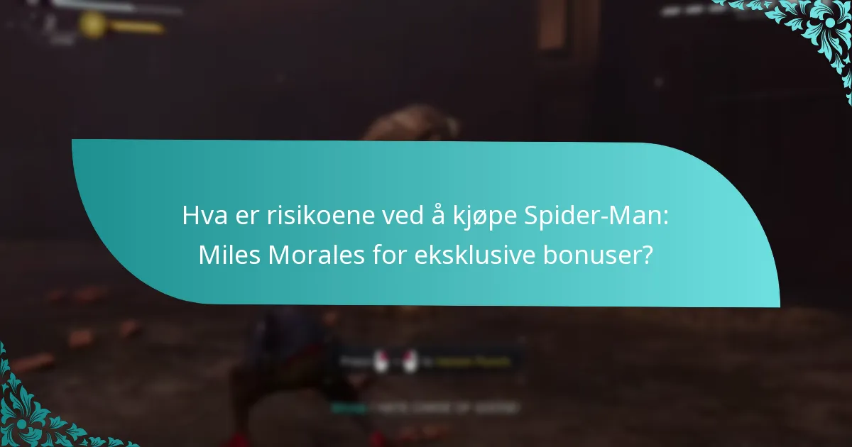 Hvor kan jeg finne og kjøpe Spider-Man: Miles Morales med eksklusive bonuser?