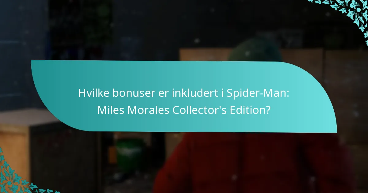 Hvor kan jeg kjøpe Spider-Man: Miles Morales Collector’s Edition?