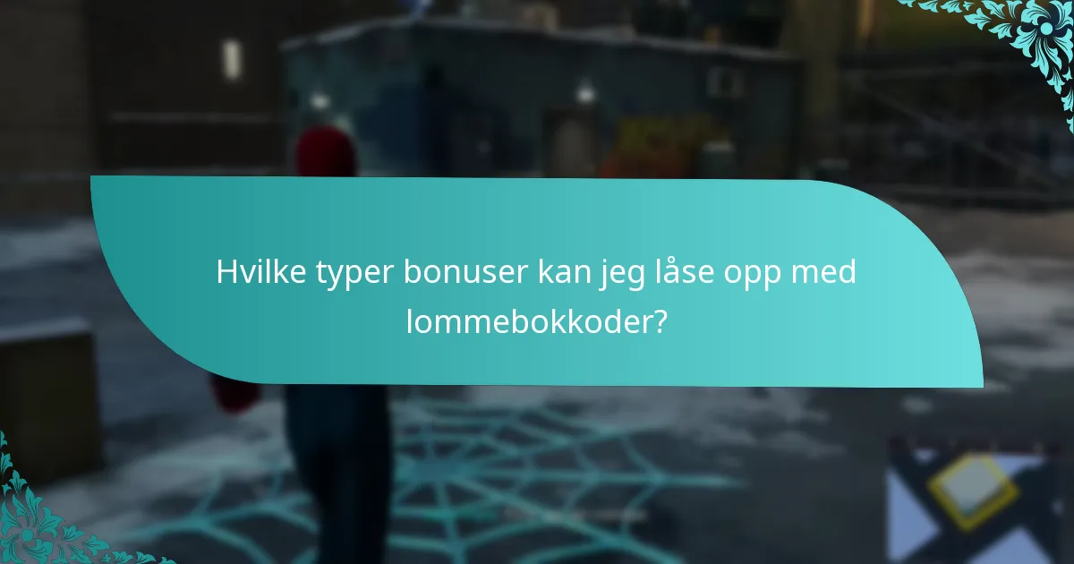 Hva er de ofte stilte spørsmålene om lommebokkoder?